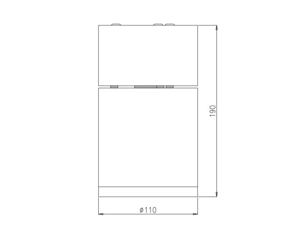 LED-Aufbau-Downlight DO4; Ø110mm – Bild 2