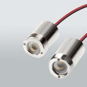 LED-Handlauf Einbauspot M18; 1,2W; 24V; 3.000K; symmetrisch; Einschraub-Montage