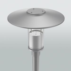 LED Straßenleuchte STL31; 40W; RAL9006; 3.000K, 4.000K, 5.000K