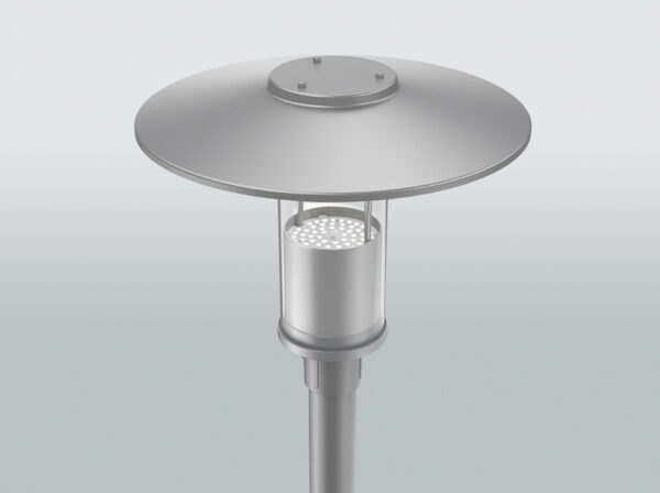 LED Straßenleuchte STL31; 40W; RAL9006; 3.000K, 4.000K, 5.000K