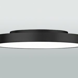 LED Decken-/ Wandanbauleuchte Ø585mm; schwarz; BAP; 60W