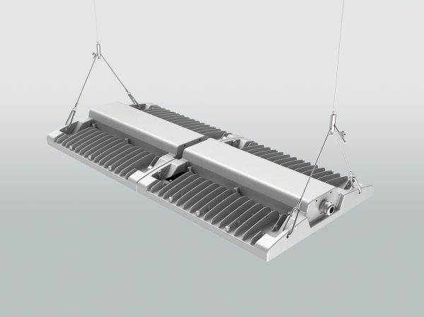 LED-Hallenstrahler HT5 Ballwurfsicher 240W – Bild 2