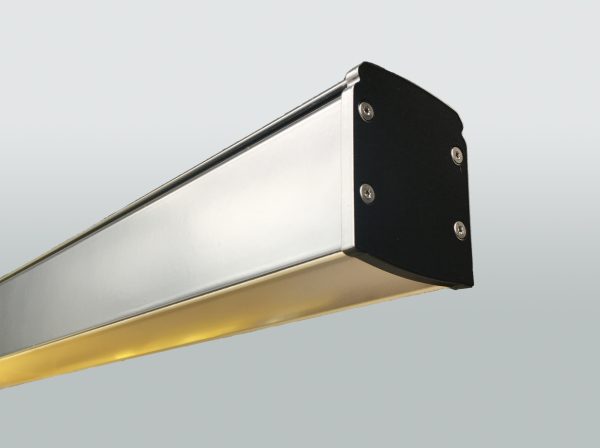 Tragschiene zur Universalmontage 1400mm; klare Abd.; Alu natur – Bild 3