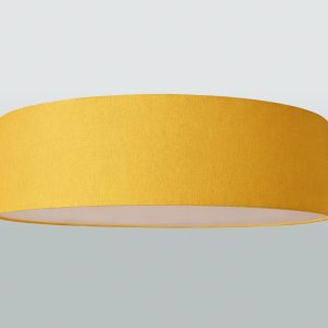 LED Textil-/Stoffschirmleuchte Ø850mm für Anbau- und Pendelmontage