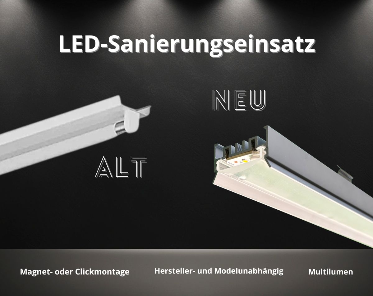 LED Umrüstsatz Gegenüberstellung