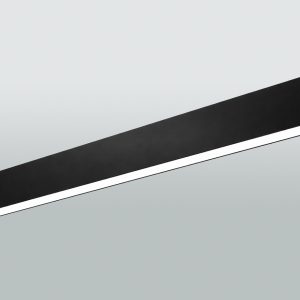 LED Wandleuchte D/ID; 840mm; 36W; 840; Dali; schwarz