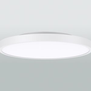 LED Decken-/ Wandanbauleuchte; Ø800mm; weiß; BAP; 75W